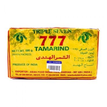 777 Tamarind 500Gm, 40 Pieces Per Carton